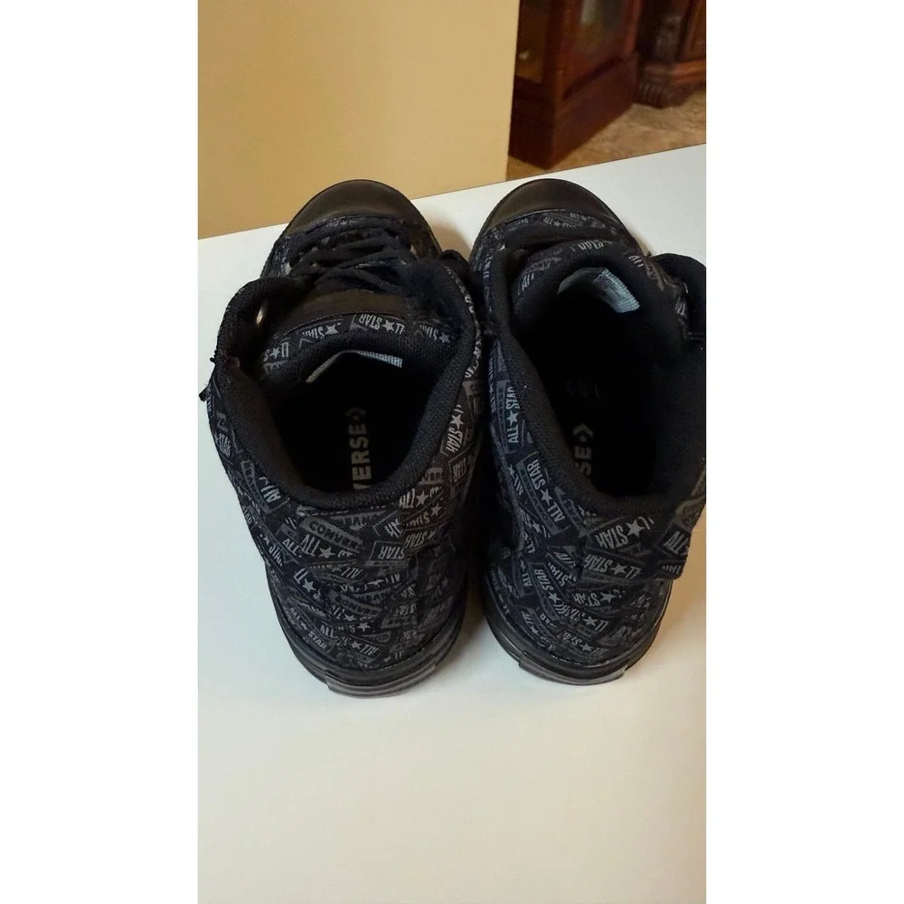 Converse Boy's All Star CT Street Mid Black/Mason‎ Sneakers size 3Y